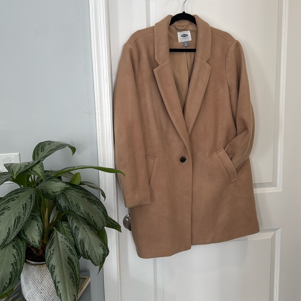 Old Navy Tan Peacoat